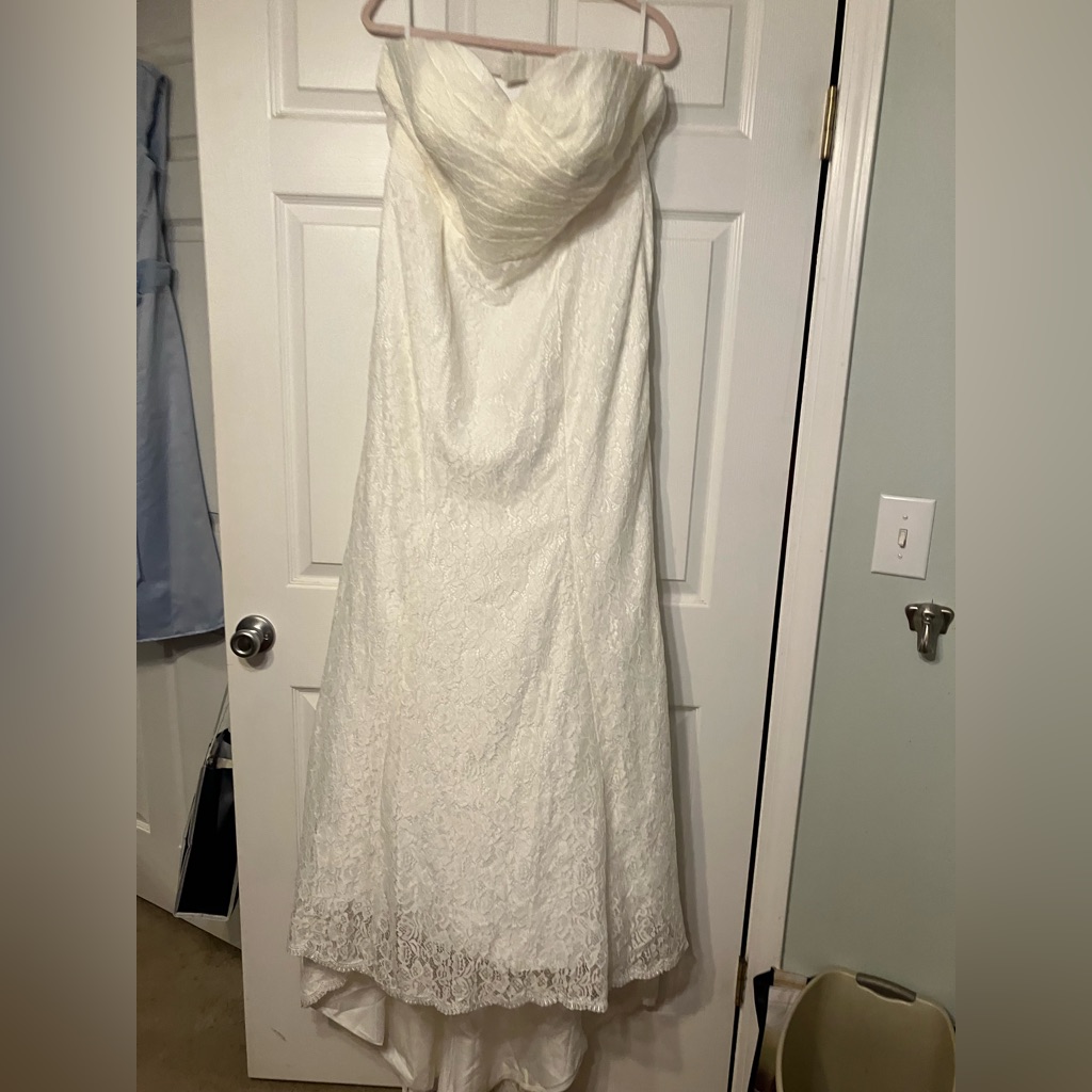Ivory & Lace Corset Back Wedding Dress